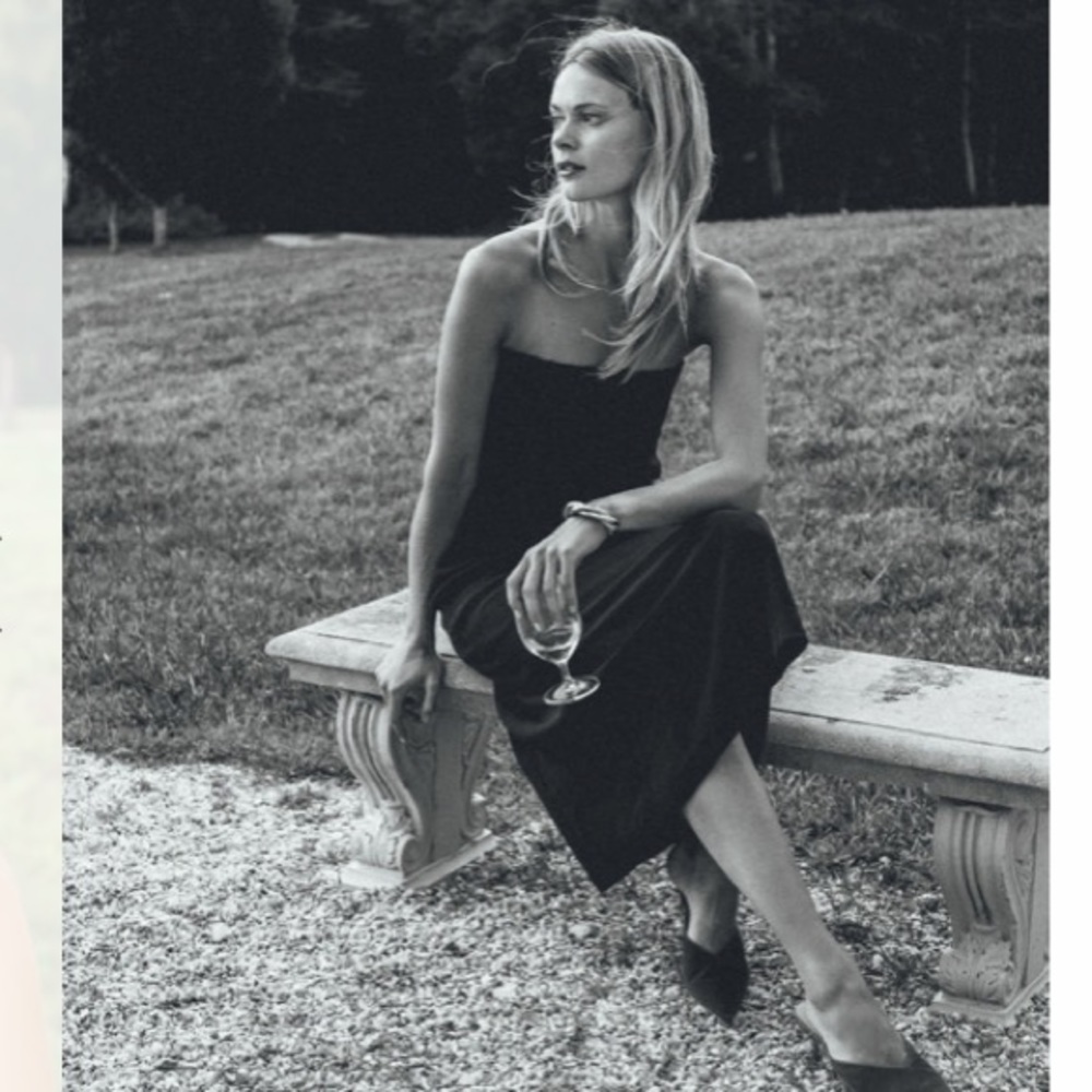 Strapless Noir Crepe Marin Dress
TUCKERNUCK - Picture 9 of 16